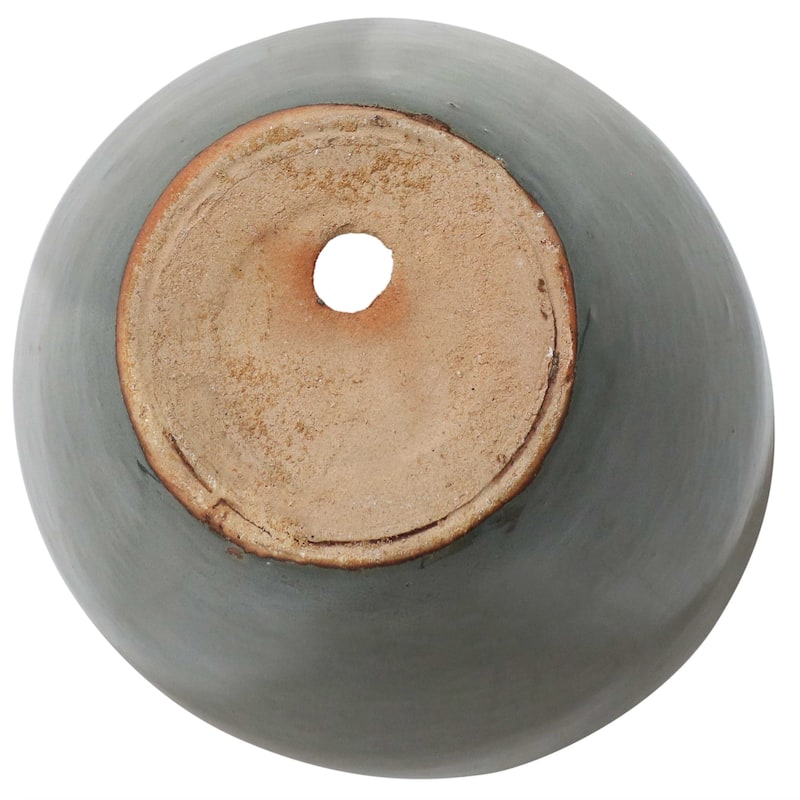 Resort Ceramic Indoor/Outdoor Planter - Set of 2 - Gray - 10-Inch