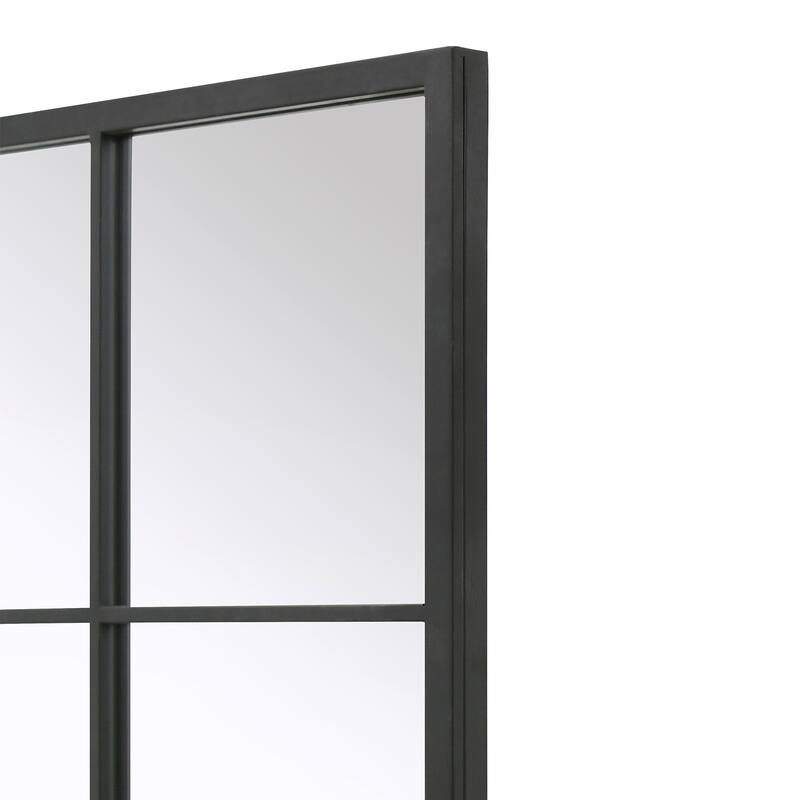 Decorative Rectangle Large Metal Wall Mirror - 55X28 inches