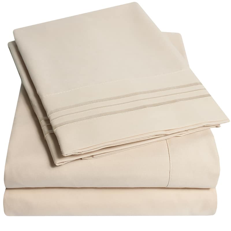 Sweet Home Collection Extra Deep 21 Inch Pocket Sheet Set