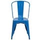 preview thumbnail 124 of 164, Metal Indoor/ Outdoor Stackable Bistro Chair (Set of 4)