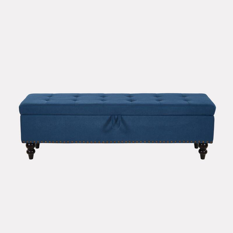 59" Bed Bench with Storage