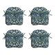 Option Sapphire Aurora Blue Damask