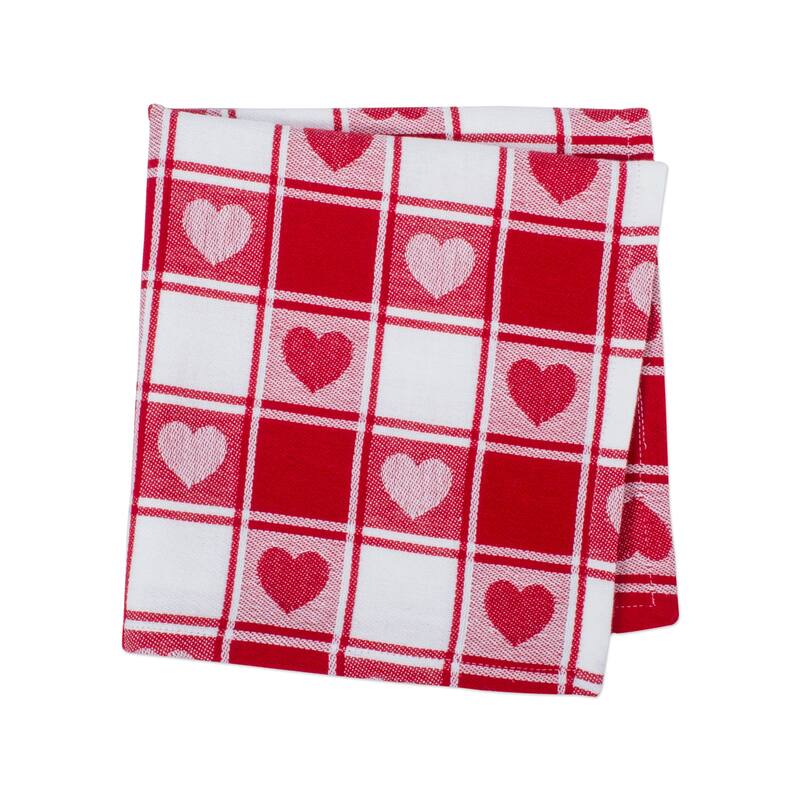 DII Valentines Day Print Napkin (Set of 6)