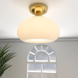 1-Light Flush Mount Ceiling Light