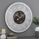 preview thumbnail 9 of 12, FirsTime & Co. Carlisle Gears Wall Clock, Wood, 27 x 2 x 27 in, American Designed