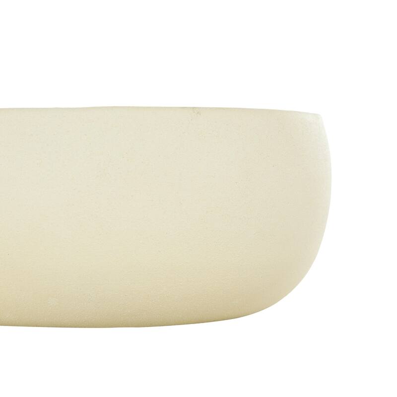 Beige, Black or Cream Metal Scented Textured 34oz 4 Wick Decorative Candle with White Wax