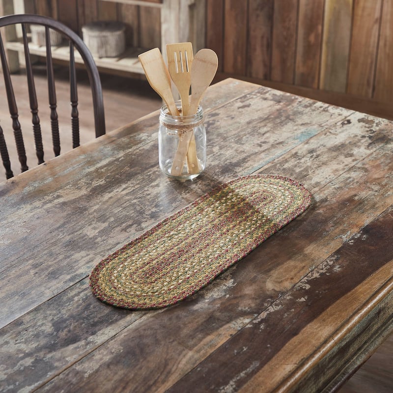 Tea Cabin Jute Runner 8x24
