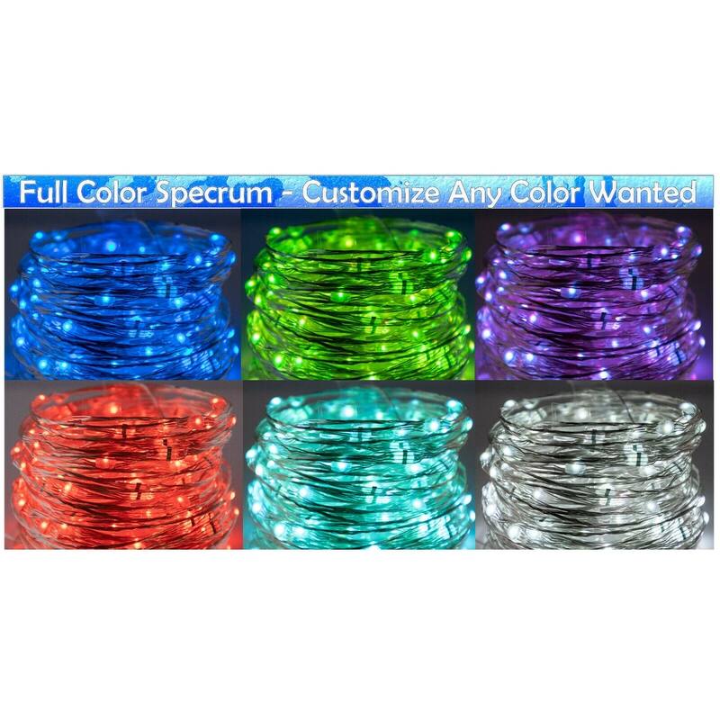 Fairy String Bluetooth RGB LED Lights Indoor Outdoor Waterproof USB Music Sync