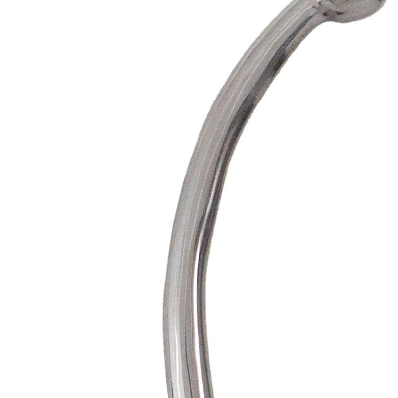 HomeRoots 14" Red And Silver Aluminum Cherry Tabletop Sculpture - 5.25 in. x 14.00 in. x 5.25 in.