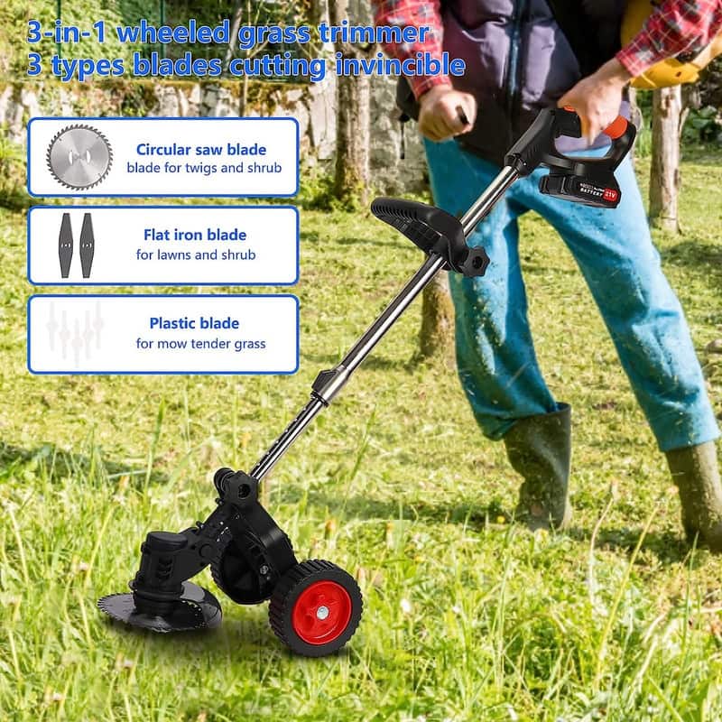 Battery Powered Cordless Lawn Edger