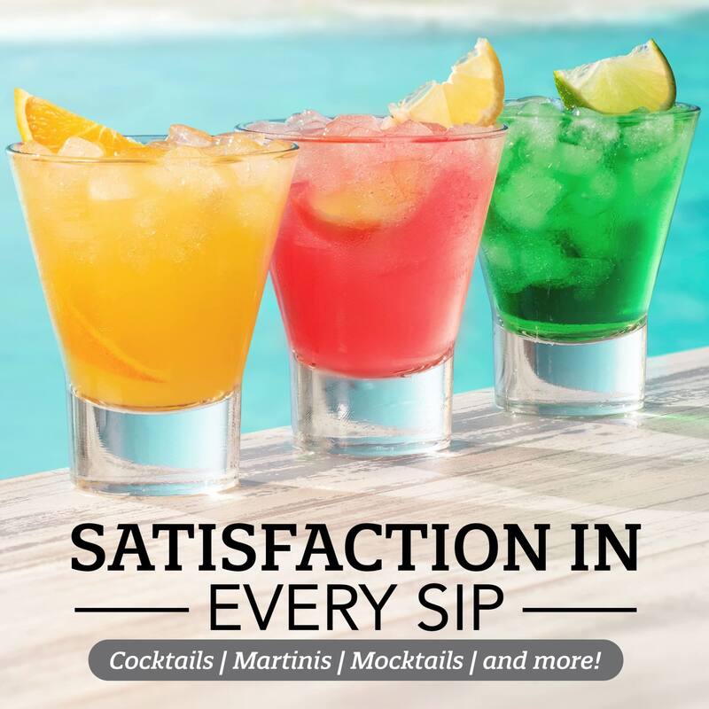 Bormioli Rocco Set of 6 YPSILON Cocktail Glasses - 8.5 Ounce