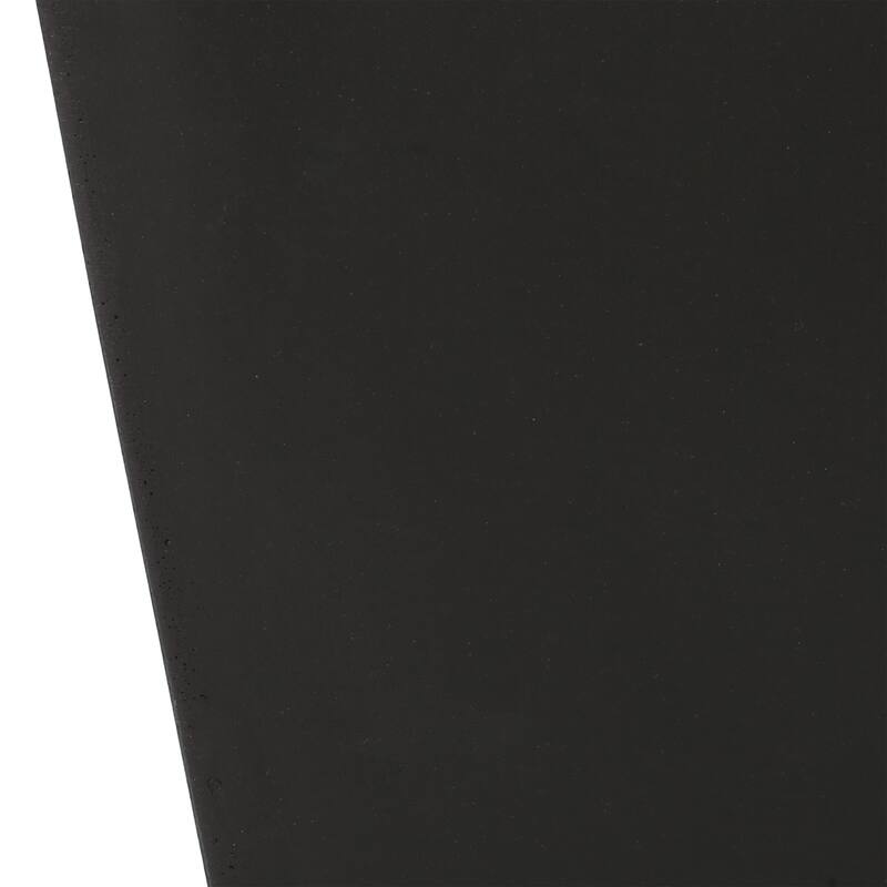 Cast Stone Tapered Planter with Lightweight Concrete Modern Design