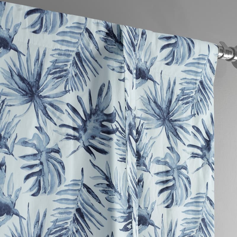Exclusive Fabrics Artemis Printed Cotton Tie-Up Window Shade (1 Panel)