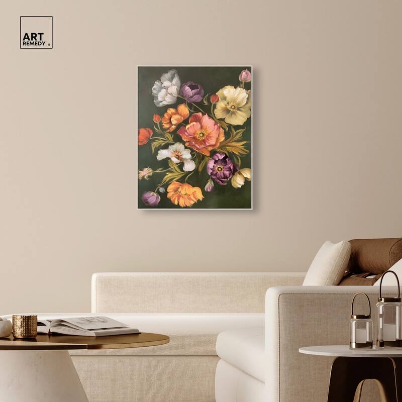 Twilight Tulips II Canvas by Art Remedy