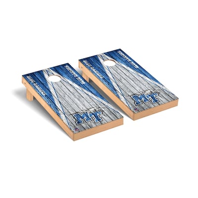 Middle Tennessee State Blue Raiders Triangle Cornhole Board Set