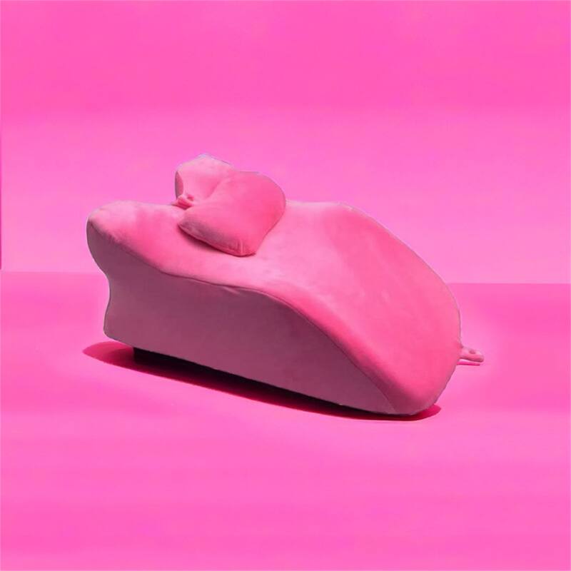 Multifunctional Ergonomic Spinal Posture Support & Multi-Functional Bed Pillow Pink