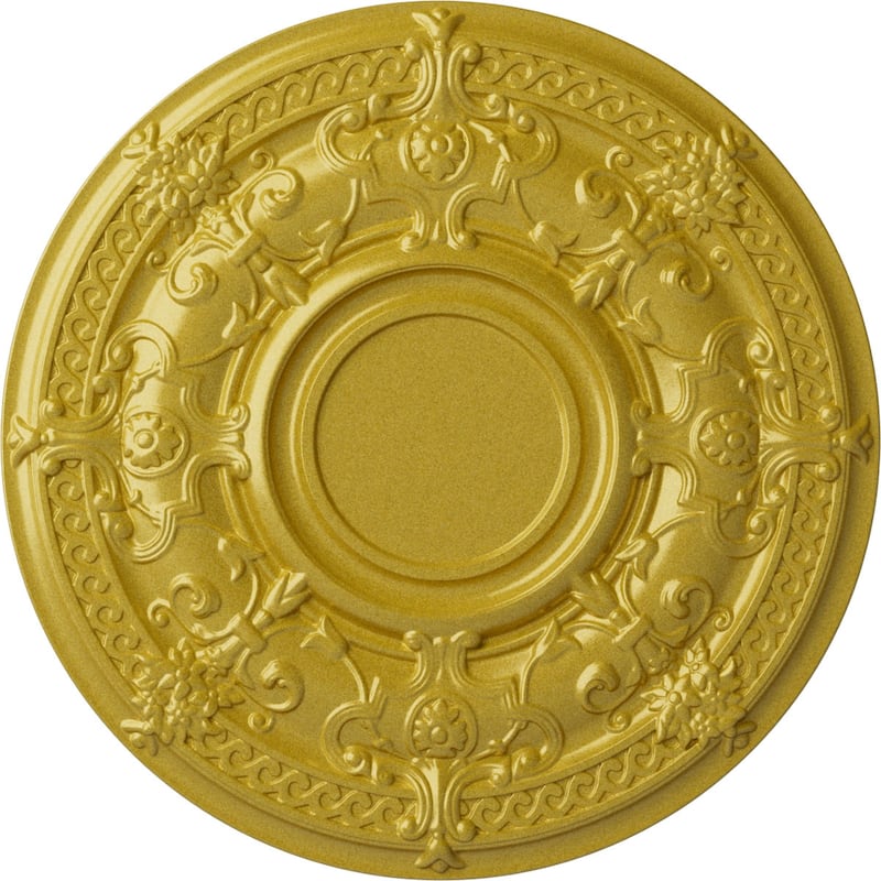 33 7/8"OD x 1 3/8"P Dauphine Ceiling Medallion