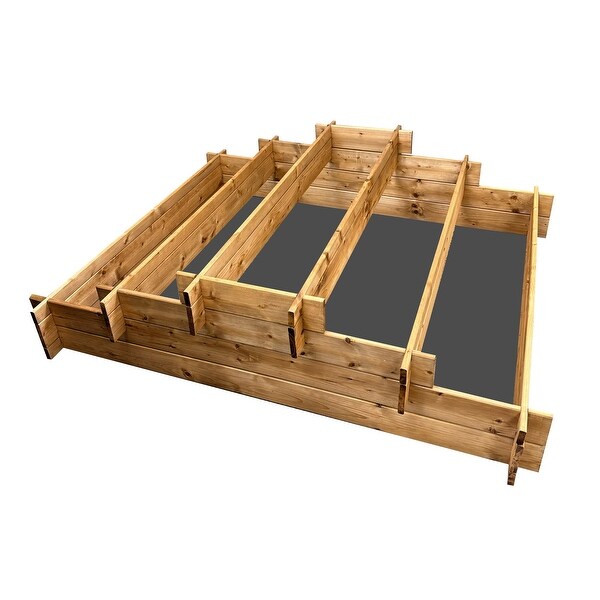 NEIGHBORHOOD Gardenbed ネイバーフッドガーデンベッドSRL Best Choice Products 48 in. x 24 in. x 30 in. Wood Raised Garden