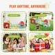 preview thumbnail 21 of 26, Kids Play Tent with Tunnel, Basketball Hoop for Boys, Girls, Babies and Toddlers, Indoor/Outdoor Pop Up Playhouse
