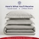 preview thumbnail 37 of 53, 100% Cotton Sateen Weave Solid Duvet Cover Set - Includes 1 Duvet Cover & 2 Pillow Sham Set