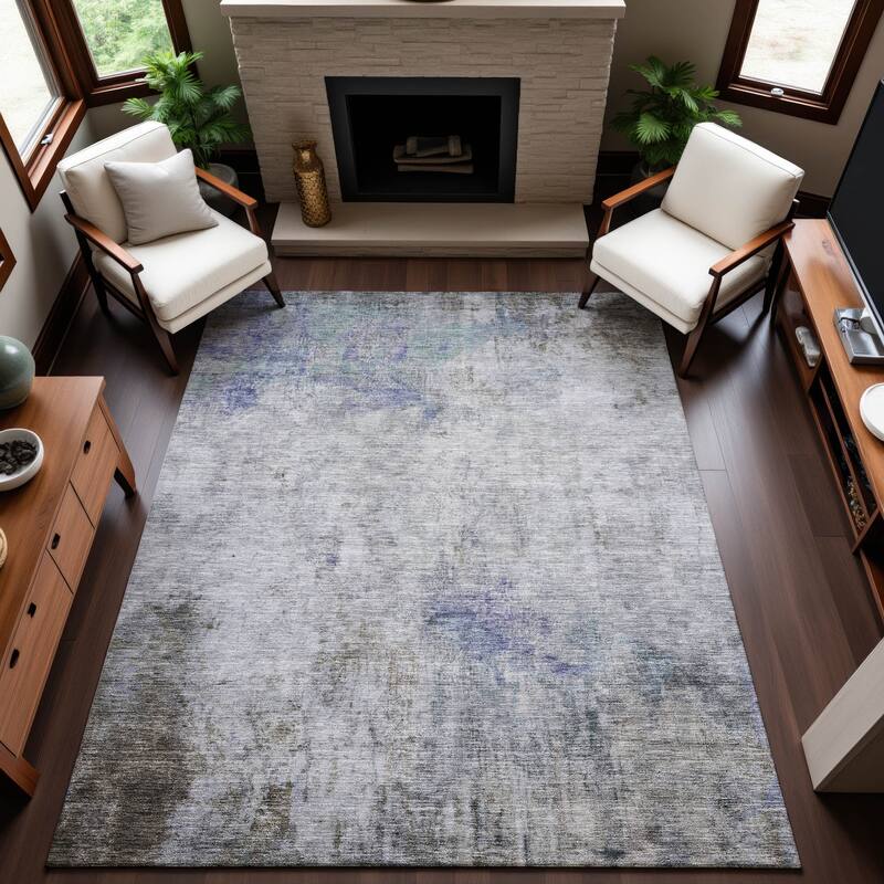 Premium Washable Super Soft Abstract Modern Mayfield Rug