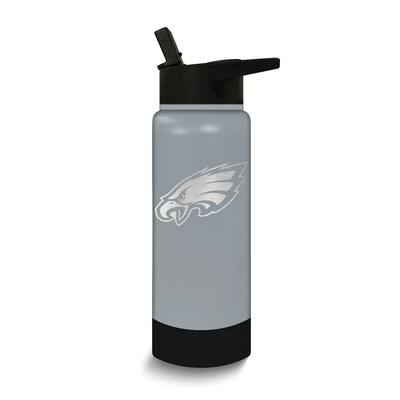 NFL Philadelphia Eagles Stainless Steel Silicone Grip 24 Oz. Water Bottle