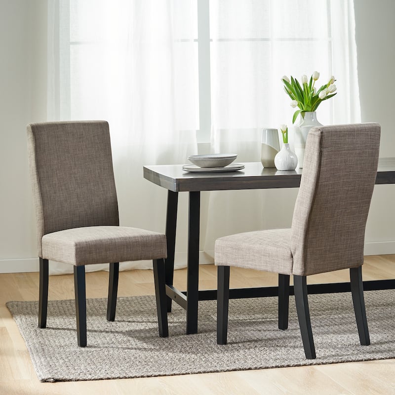 Corbin Contemporary Fabric Dining Chair (Set of 2) by Christopher Knight Home