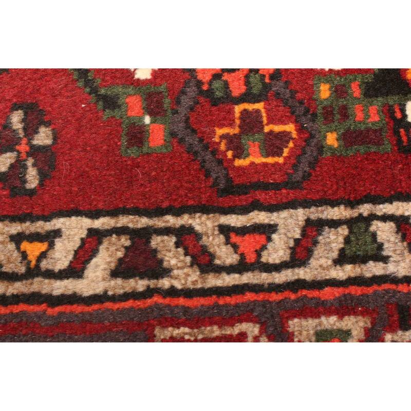 ECARPETGALLERY Hand-knotted Andelz Dark Grey Wool Rug - 4'7 x 6'7