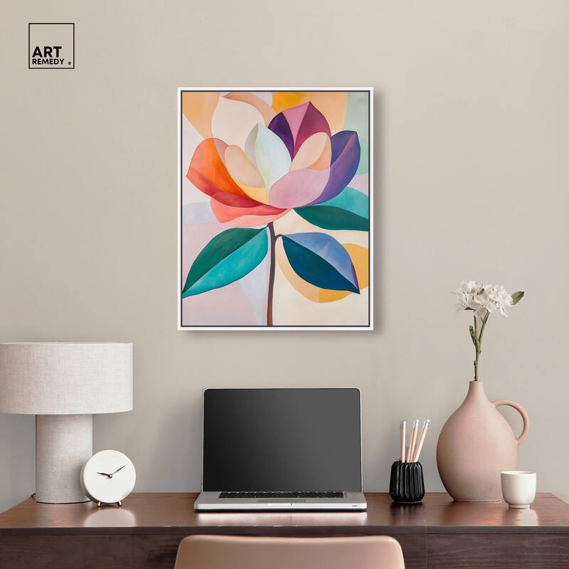 Magnolia in Color I Canvas by Art Remedy