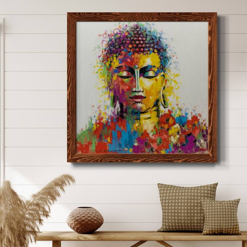 Buddha-Premium Framed Canvas - Ready to Hang