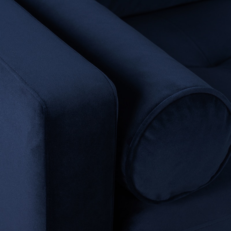 Poly & Bark Napa 72" Velvet Fabric Sofa