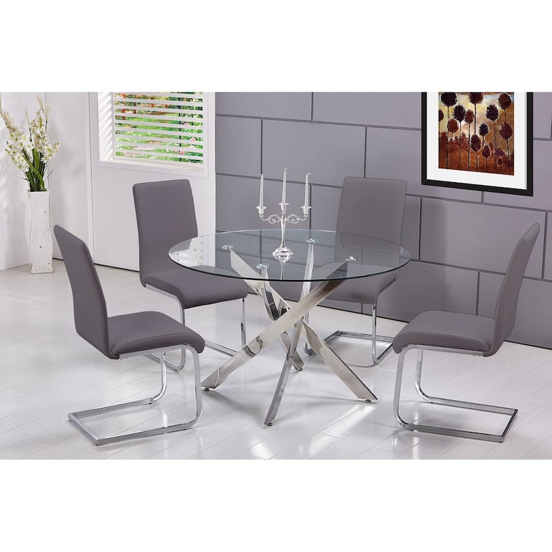 Best Master Furniture T01 Dining Side Chairs (Set of 2)