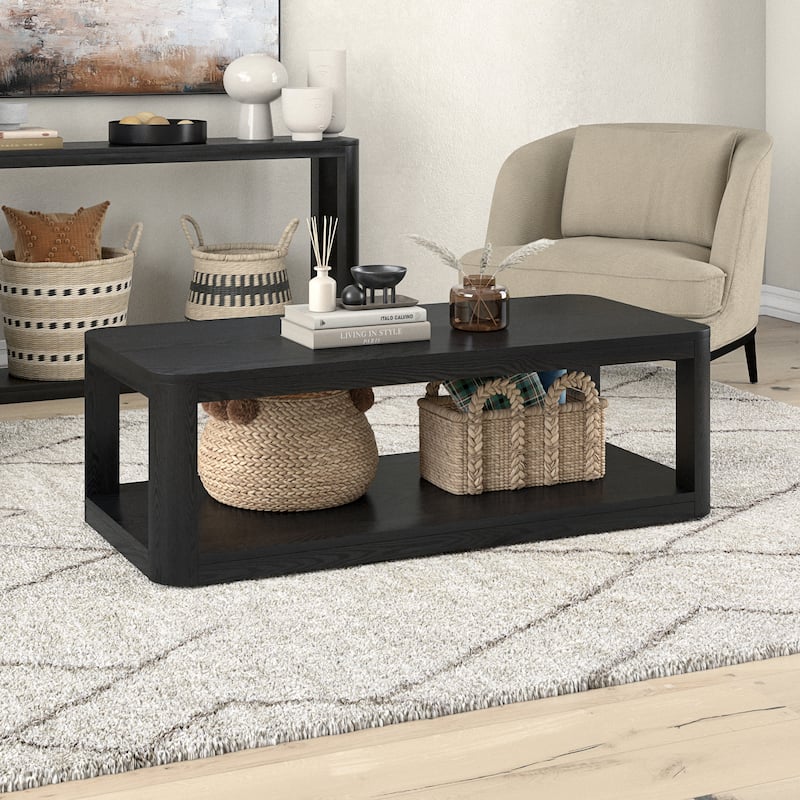 Stellan 47" Wide Rectangular Coffee Table - 47" Wide