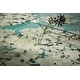 preview thumbnail 3 of 13, Nourison Prismatic Abstract Floral Textured Water Lily Shimmer Area Rug