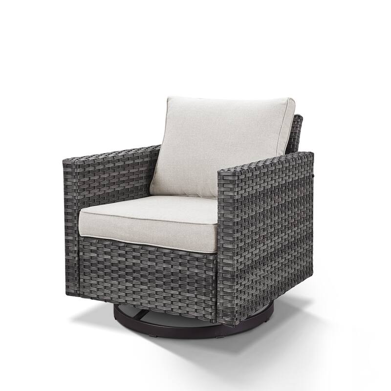 1 Piece Outdoor Swivel Patio Dining Chairs