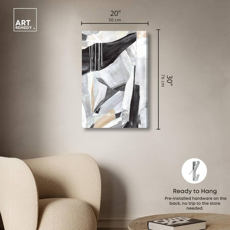 A Lonely Walk Canvas by Art Remedy, Gallery Wrapped