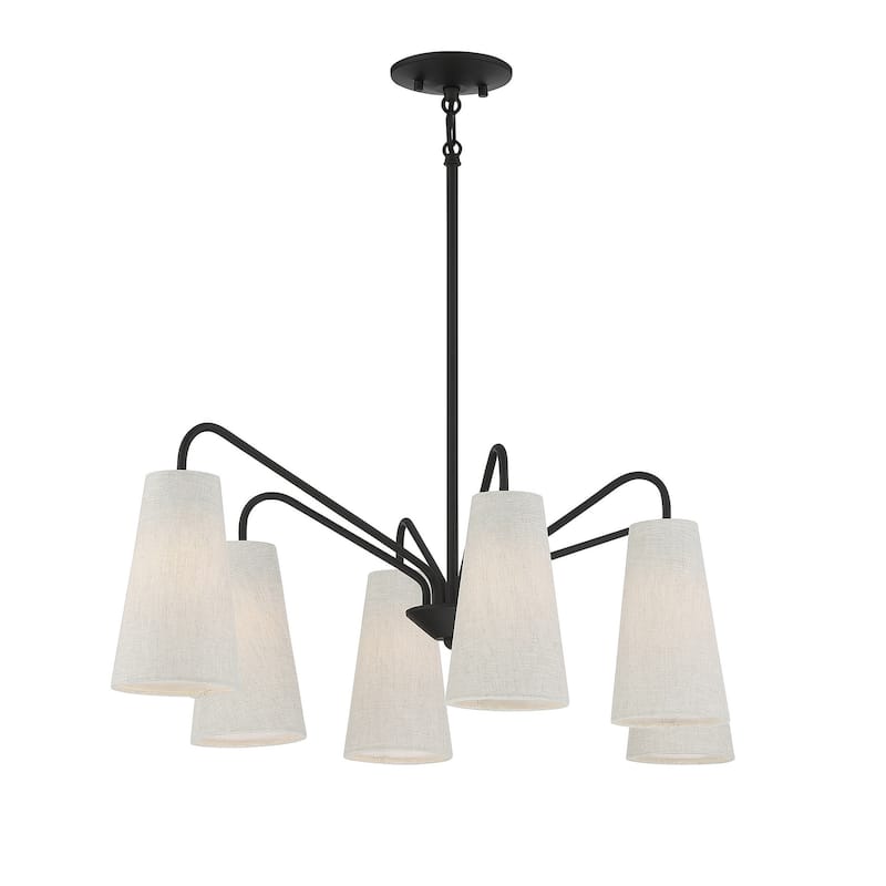 Savoy House 1-1785-6 Edgewood 6 Light 35" Wide Chandelier