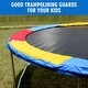 preview thumbnail 7 of 7, Colorful Safety Round Spring Pad Replacement Cover for 14' Trampoline - Multi