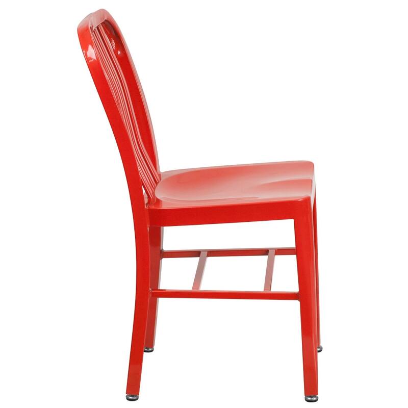 2 Pack Metal Indoor-Outdoor Chair