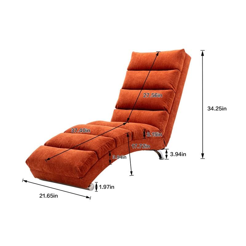 Linen Massage recliner Interior with remote control, ergonomic electric massage recliner, 5 modes