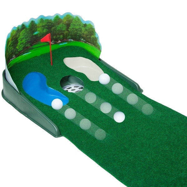 Electric Putt and Return Putting Green with Hazards. Opens flyout.