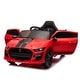preview thumbnail 12 of 19, Black Electric Vehicle Toy Kid Car with Remote Control, 3 Speeds， LED Lights, Radio, AUX/USB MP3 Music, Safe Belt