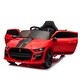 preview thumbnail 6 of 58, Electric Ride-On Ford Mustang GT500 for Kids, 12V Motor, Remote Control, Bluetooth Radio, LED Lights