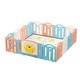 preview thumbnail 1 of 5, Foldable Playpen, Baby Safety Play Yard with Fence Indoor Toys 2-4 Years