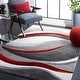 preview thumbnail 12 of 128, SAFAVIEH Hollywood Deep Mid-Century Modern Abstract Rug