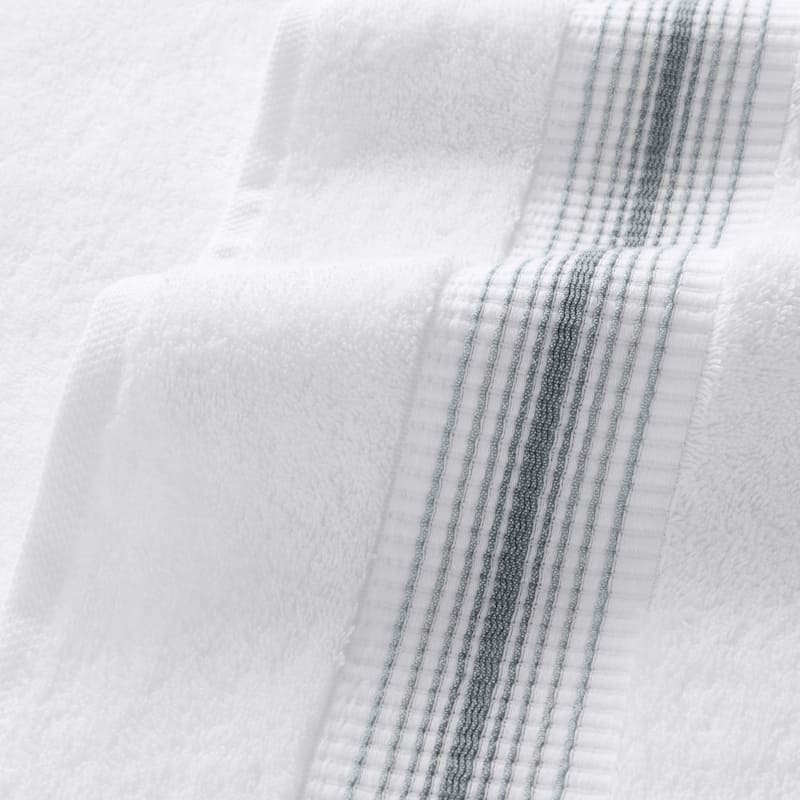 Aston & Arden Turkish Striped 2-Piece Bath Towels - 60x30