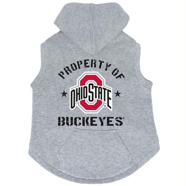 ohio state sleeveless hoodie