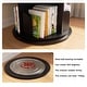 preview thumbnail 80 of 102, 4/5/6 Tiers Round Rotating Bookcase, Revolving Floor Standing Bookshelf Corner Organizer Display