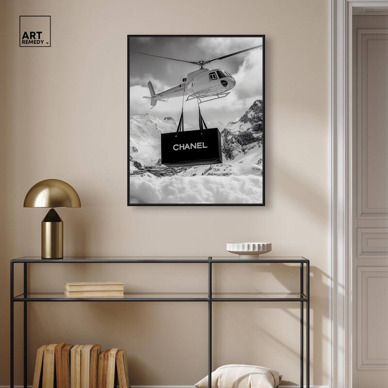 Fashion Delivery Canvas by Art Remedy