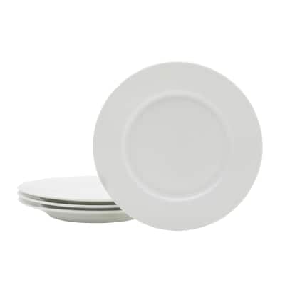 Everyday White Set of 4 Classic Rim Salad Plate, 8.25 Inch - 8.25 Inch